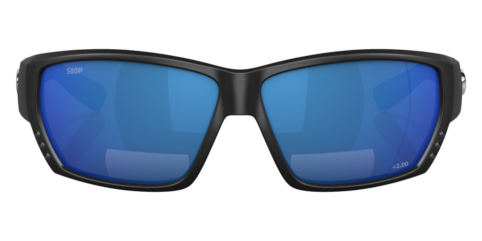 COSTA 6S7008 Tuna Alley Readers 000304 62 - Matte Black / Blue Mirrored Polarized #id:6s7008000304_s:114100