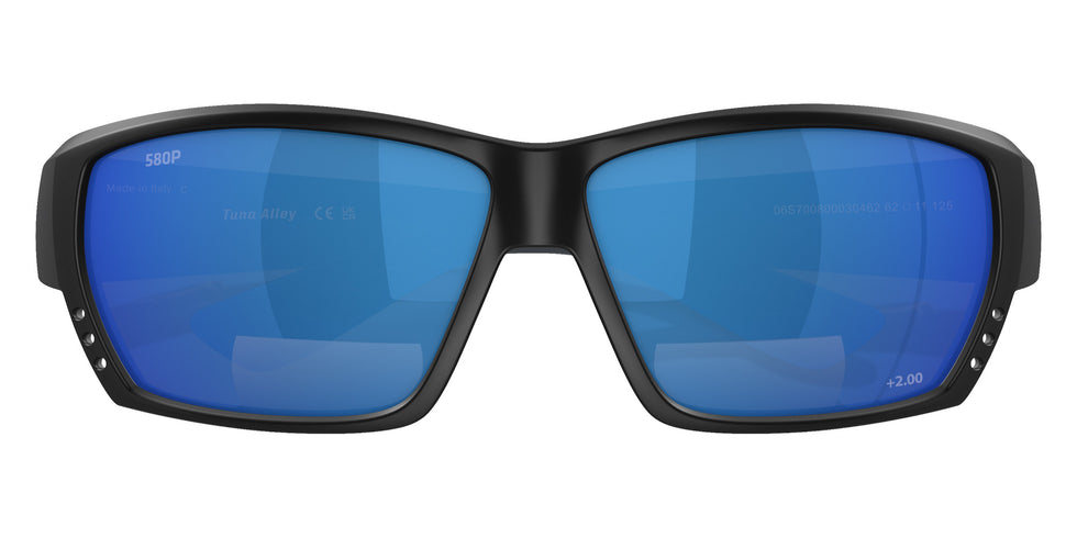 COSTA 6S7008 Tuna Alley Readers 000304 62 - Matte Black / Blue Mirrored Polarized #id:6s7008000304_s:114120