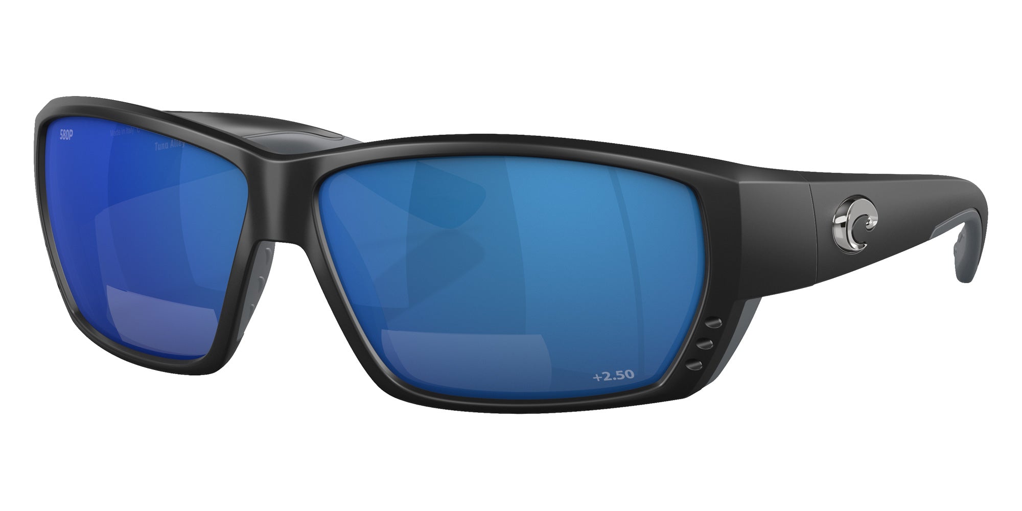 COSTA 6S7008 Tuna Alley Readers 000306 62 - Matte Black / Blue Mirrored Polarized #id:6s7008000306_s:116105