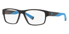 COSTA 6S8010 Ocean Ridge 301 801003 54 - Matte Black/Blue Rubber #id:6s8010801003_s:100100