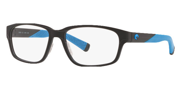 COSTA 6S8012 Ocean Ridge 320 801202 56 - Matte Black/Blue Rubber #id:6s8012801202_s:100100