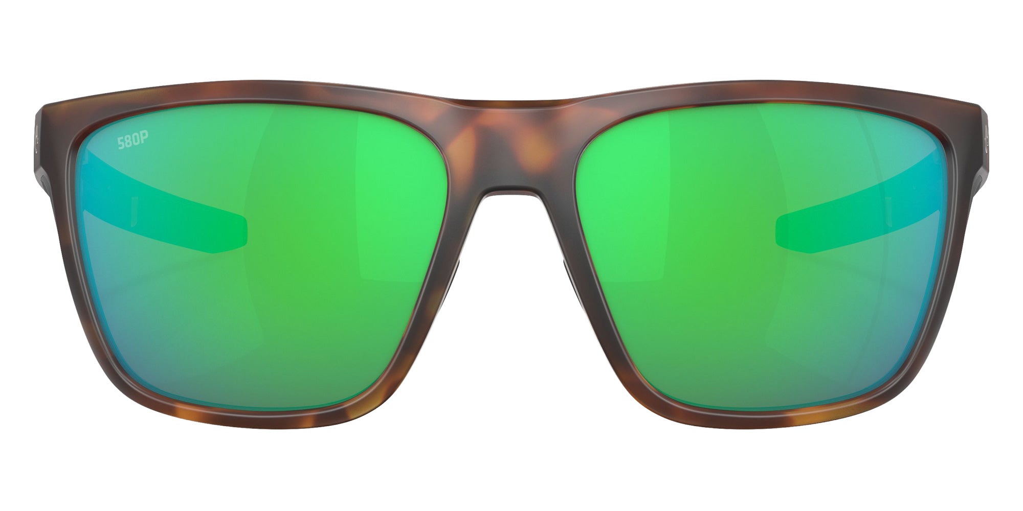 COSTA 6S9002 Ferg 900203 59 - Matte Tortoise / Green Mirrored Polarized #id:6s9002900203_s:100100
