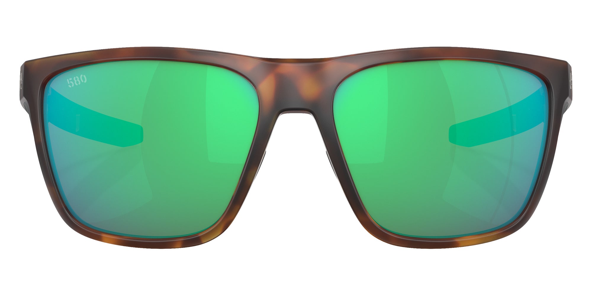 COSTA 6S9002 Ferg 900209 59 - Matte Tortoise / Green Mirrored Polarized #id:6s9002900209_s:100100