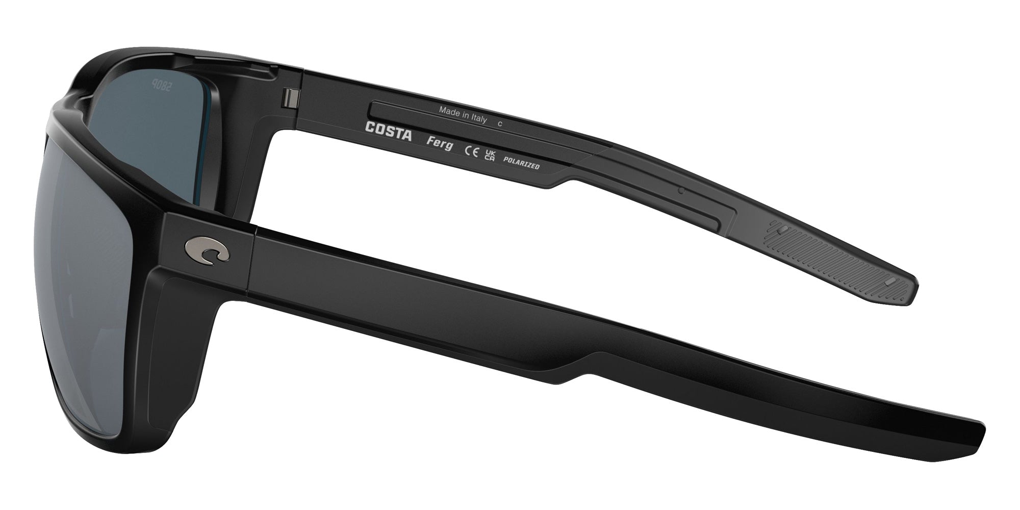 COSTA 6S9002 Ferg 900212 59 - Matte Black / Gray Silver Mirrored Polarized #id:6s9002900212_s:104110