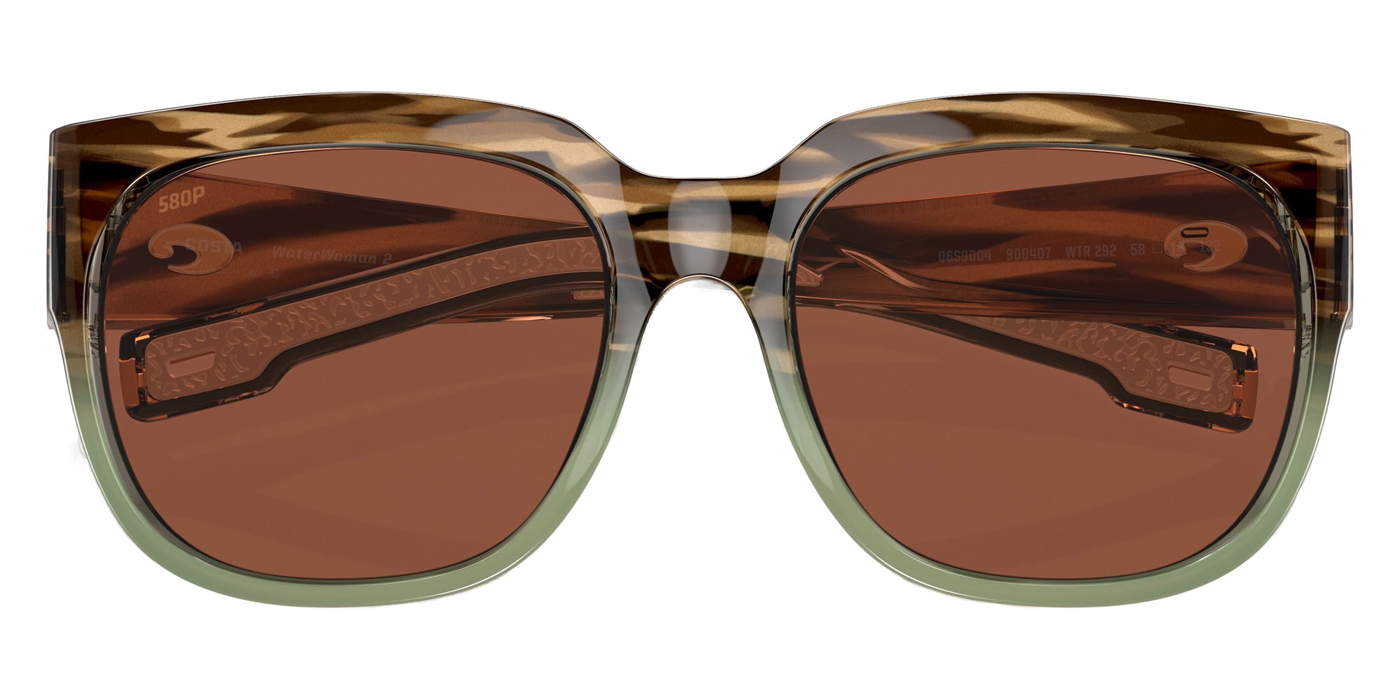 COSTA 6S9004 Waterwoman 2 900407 58 - Shiny Ocean Jade / Copper Polarized #id:6s9004900407_s:104130