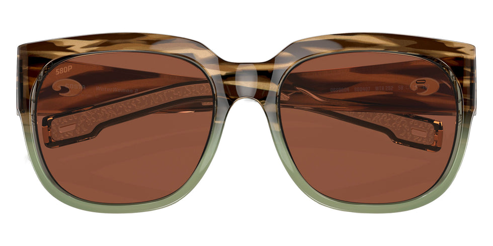 COSTA 6S9004 Waterwoman 2 900407 58 - Shiny Ocean Jade / Copper Polarized #id:6s9004900407_s:104130