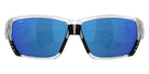 COSTA 6S9009 Tuna Alley 900916 62 - Shiny Crystal / Blue Mirrored Polarized #id:6s9009900916_s:102130