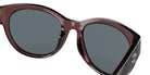 COSTA 6S9011 Maya 901106 55 - Shiny Urchin Crystal / Blue Mirrored Polarized #id:6s9011901106_s:104125