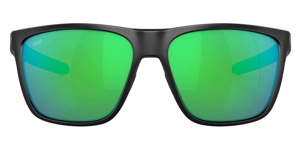 COSTA 6S9012 Ferg XL 901206 62 - Matte Black / Green Mirrored Polarized #id:6s9012901206_s:100100