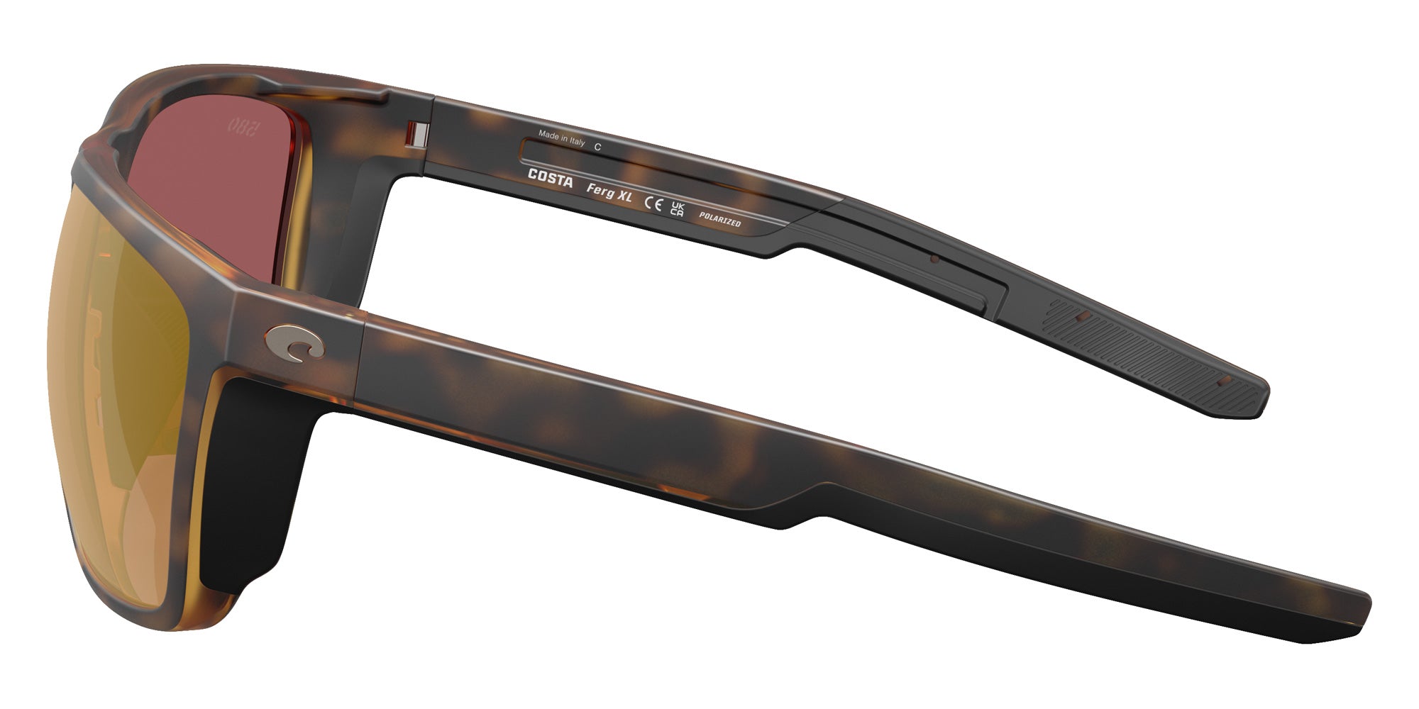COSTA 6S9012 Ferg XL 901215 62 - Matte Tortoise / Gold Mirrored Polarized #id:6s9012901215_s:104110