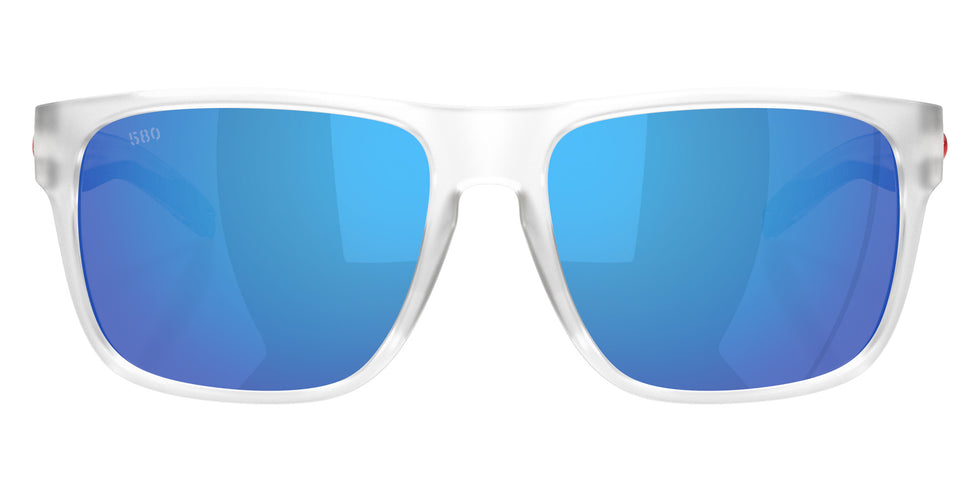COSTA 6S9013 Spearo XL 901322 59 - Matte Clear / Blue Mirrored Polarized #id:6s9013901322_s:110100