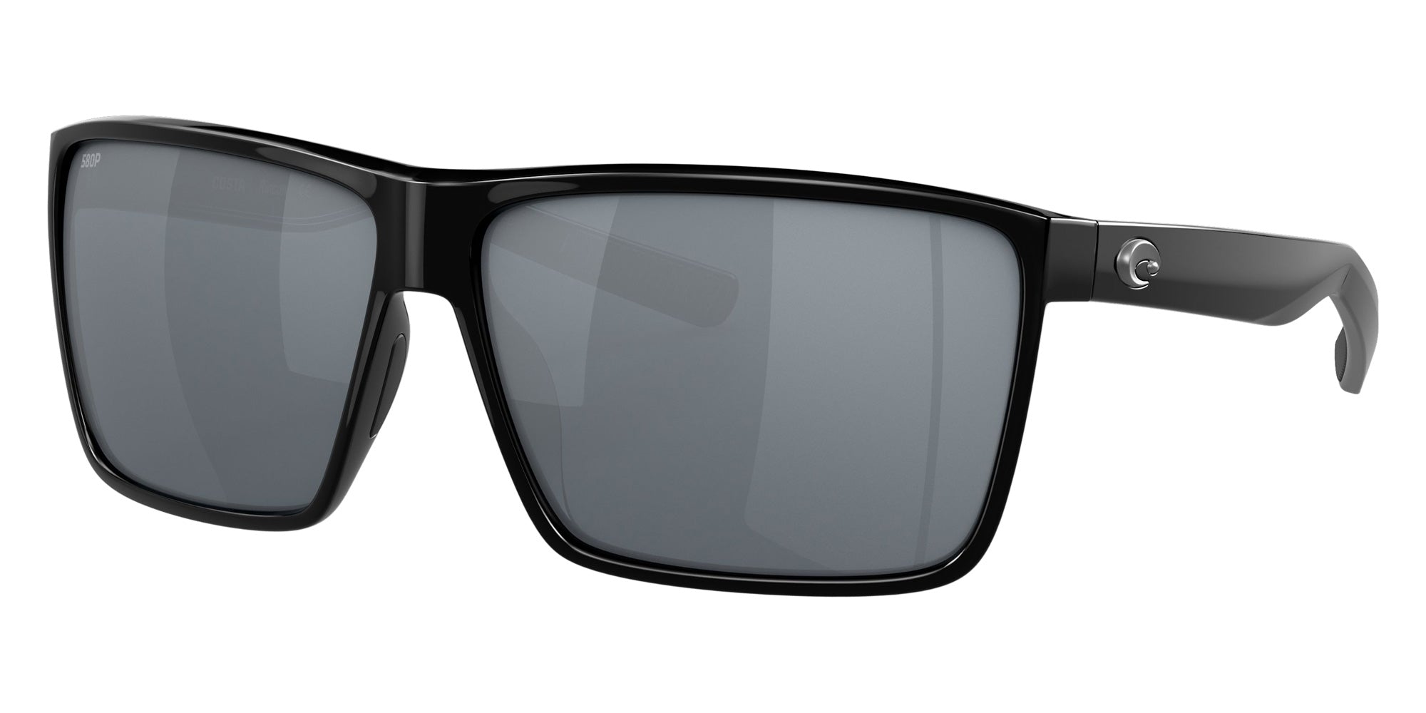 COSTA 6S9018 Rincon 901813 63 - Shiny Black / Gray Silver Mirrored Polarized #id:6s9018901813_s:102105