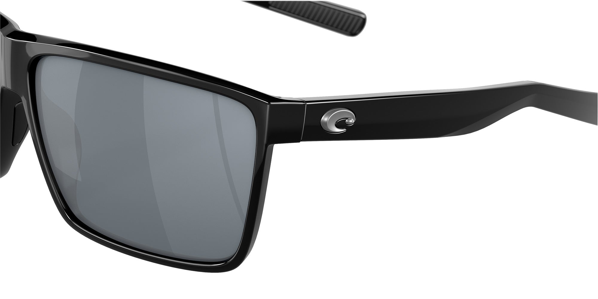 COSTA 6S9018 Rincon 901813 63 - Shiny Black / Gray Silver Mirrored Polarized #id:6s9018901813_s:102120