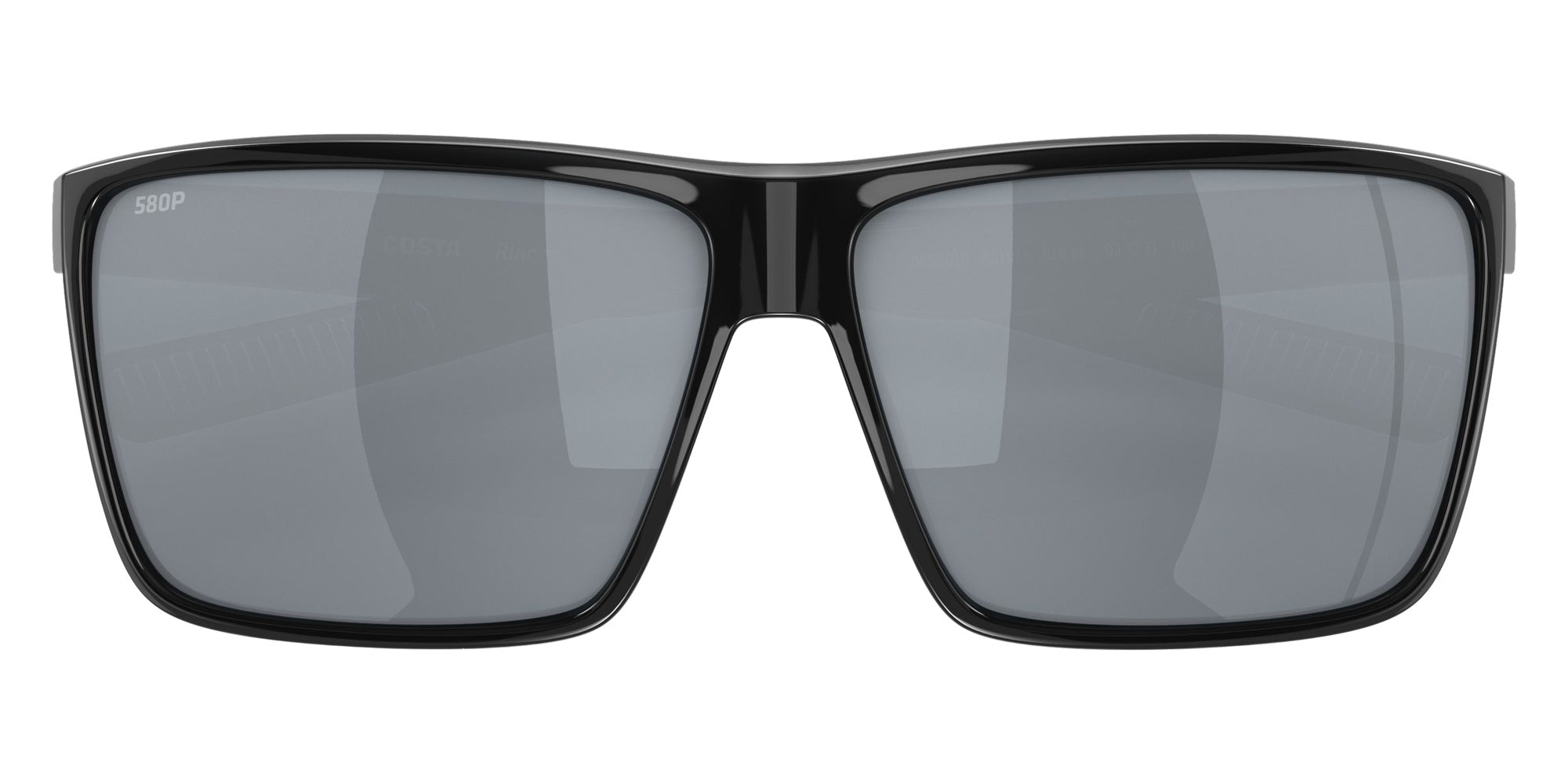 COSTA 6S9018 Rincon 901813 63 - Shiny Black / Gray Silver Mirrored Polarized #id:6s9018901813_s:102130