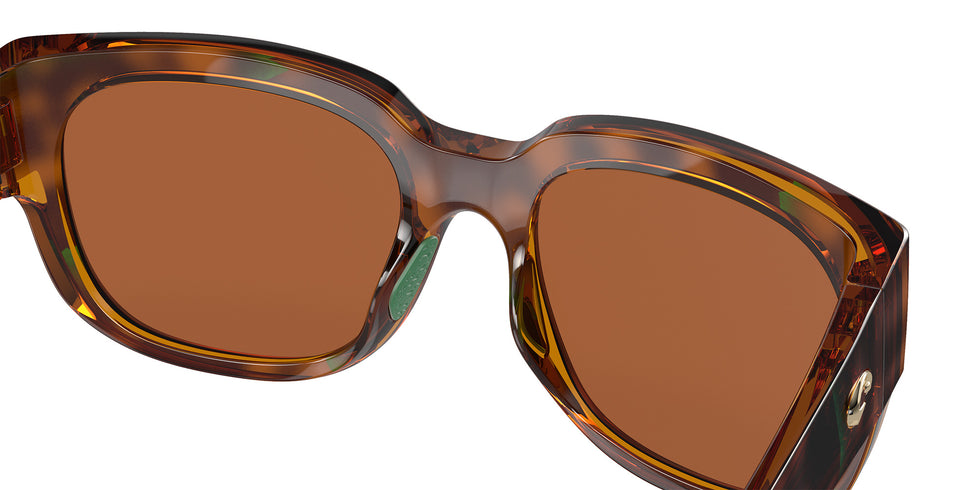 COSTA 6S9019 Waterwoman 901909 55 - Shiny Palm Tortoise / Green Mirrored Polarized #id:6s9019901909_s:102125