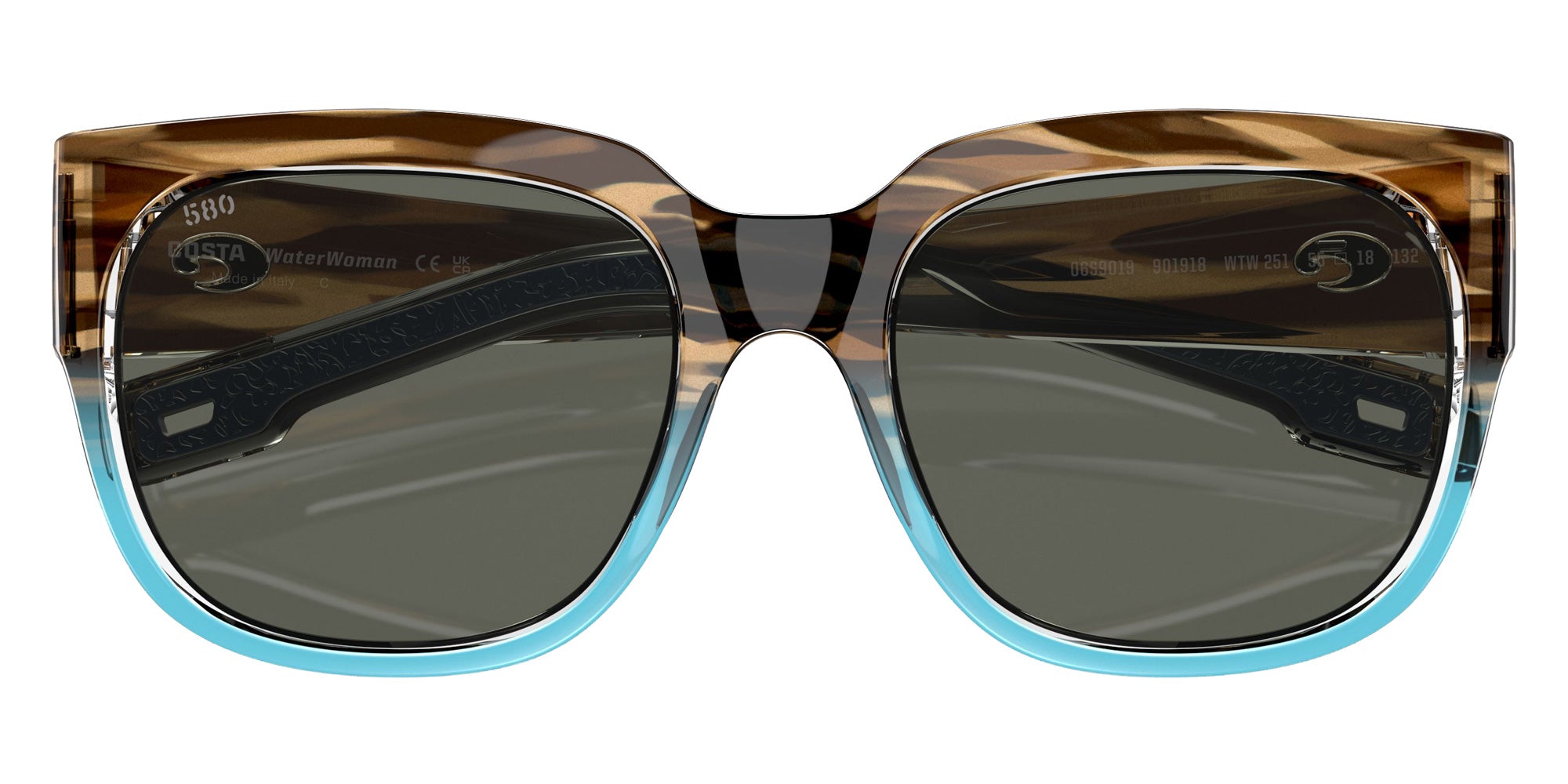 COSTA 6S9019 Waterwoman 901918 55 - Shiny Wahoo / Gray Polarized #id:6s9019901918_s:104130