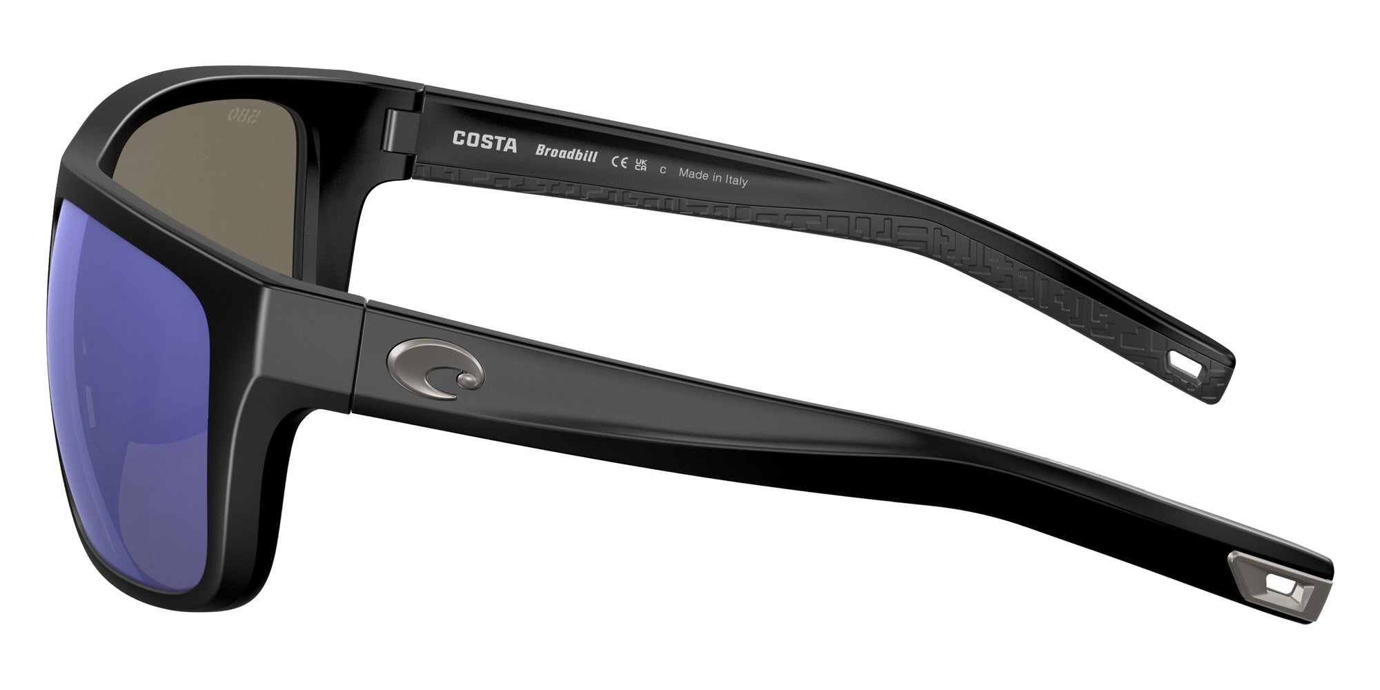 COSTA 6S9021 Broadbill 902120 61 - Matte Black / Blue Mirrored Polarized #id:6s9021902120_s:102110
