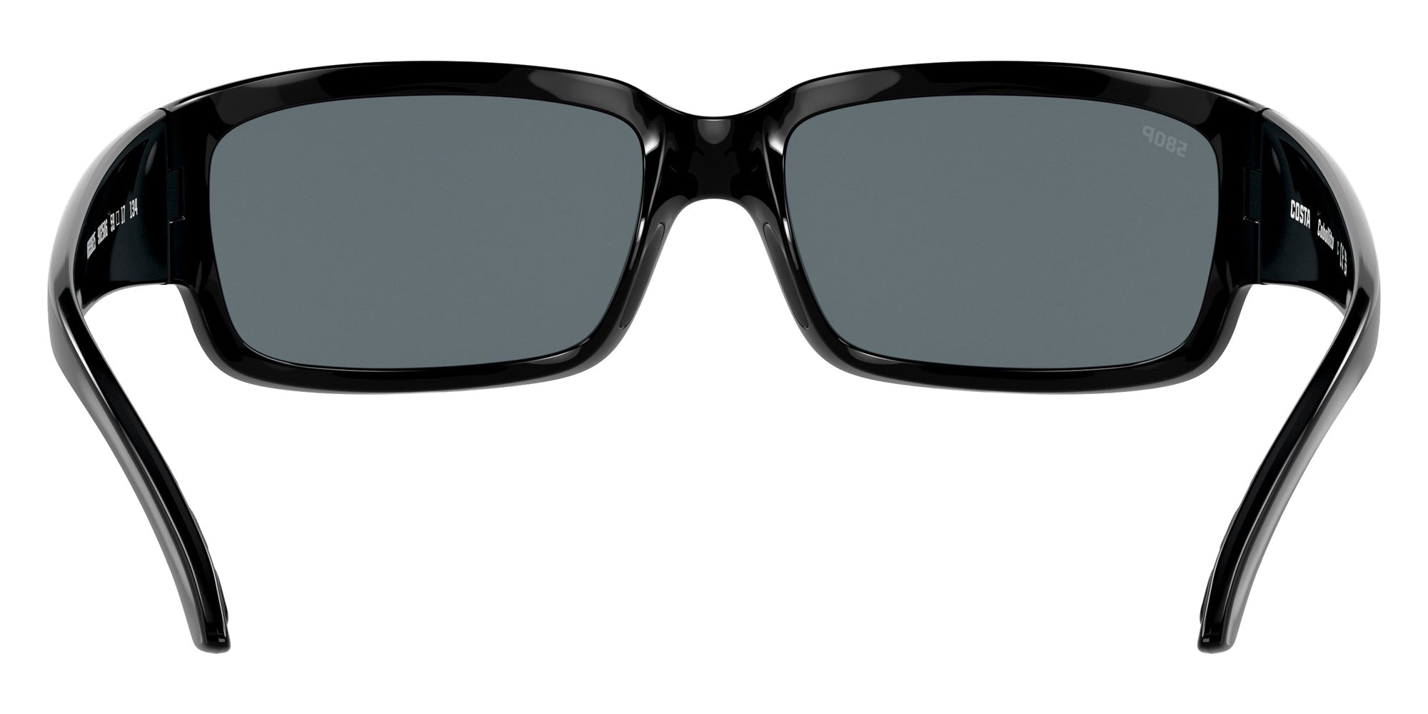 COSTA 6S9025 Caballito 902506 59 - Shiny Black / Blue Mirrored Polarized #id:6s9025902506_s:102115