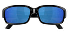 COSTA 6S9025 Caballito 902506 59 - Shiny Black / Blue Mirrored Polarized #id:6s9025902506_s:102130