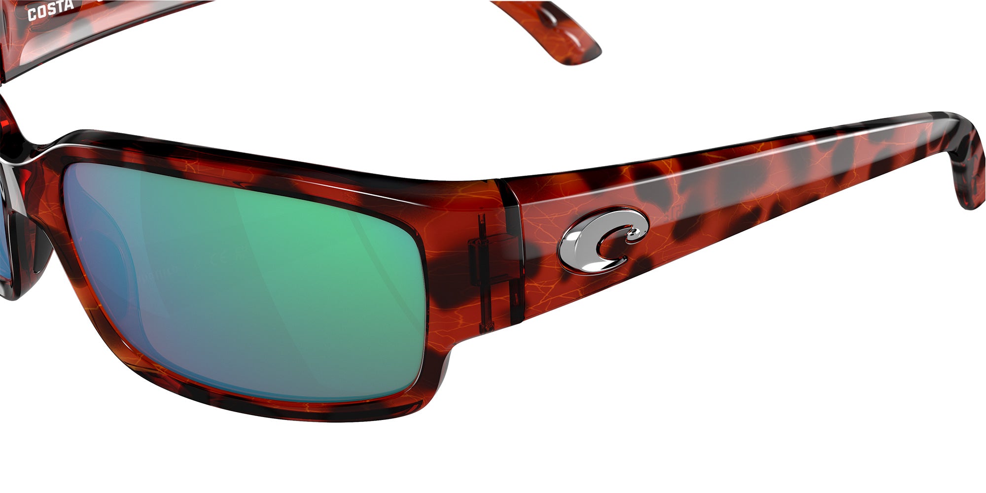 COSTA 6S9025 Caballito 902512 59 - Tortoise / Green Mirrored Polarized #id:6s9025902512_s:104120