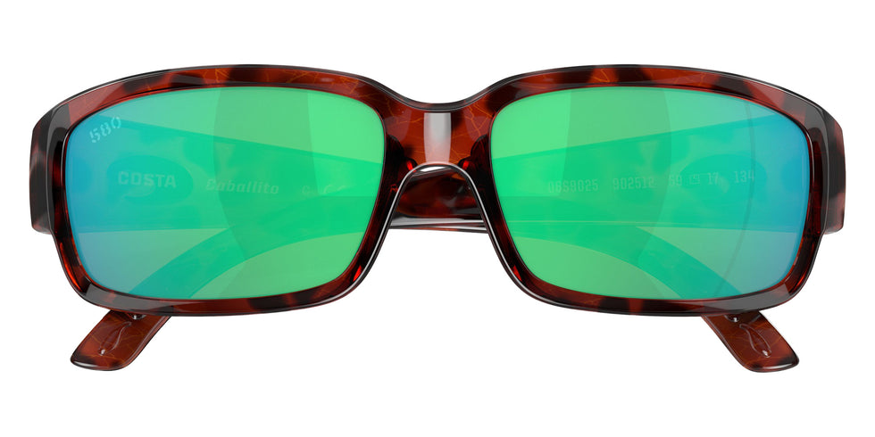COSTA 6S9025 Caballito 902512 59 - Tortoise / Green Mirrored Polarized #id:6s9025902512_s:104130
