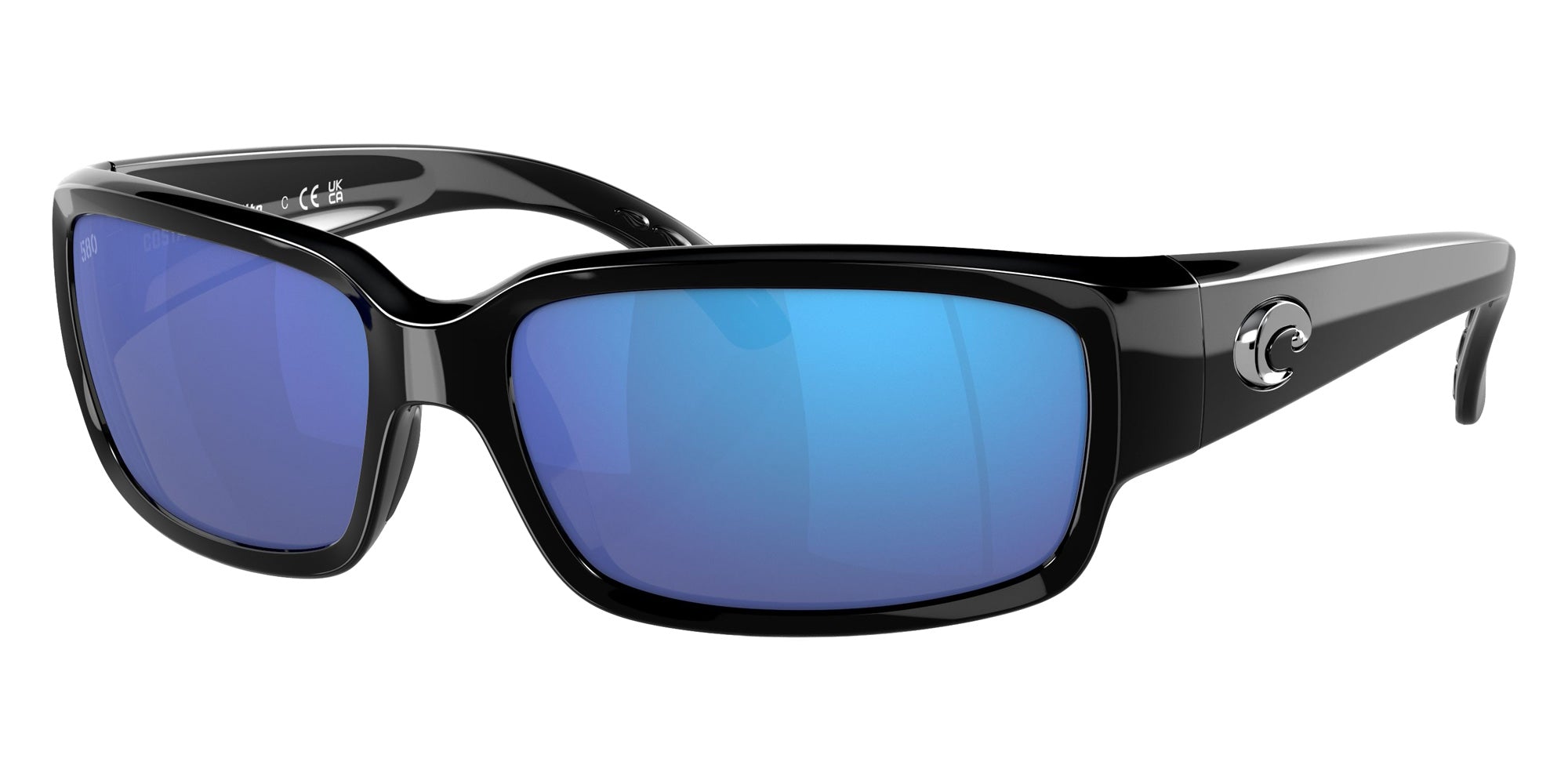 COSTA 6S9025 Caballito 902513 59 - Shiny Black / Blue Mirrored Polarized #id:6s9025902513_s:106105