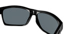 COSTA 6S9026 Half Moon 902604 60 - Shiny Black / Blue Mirrored #id:6s9026902604_s:100125