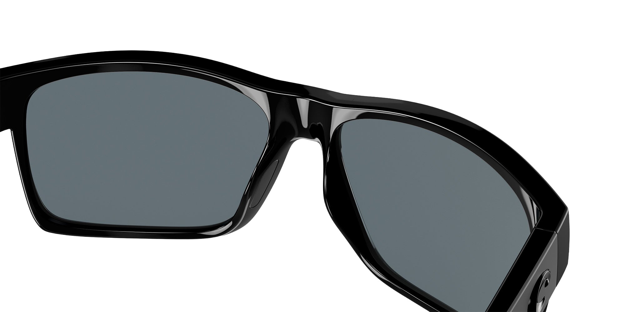 COSTA 6S9026 Half Moon 902604 60 - Shiny Black / Blue Mirrored #id:6s9026902604_s:100125