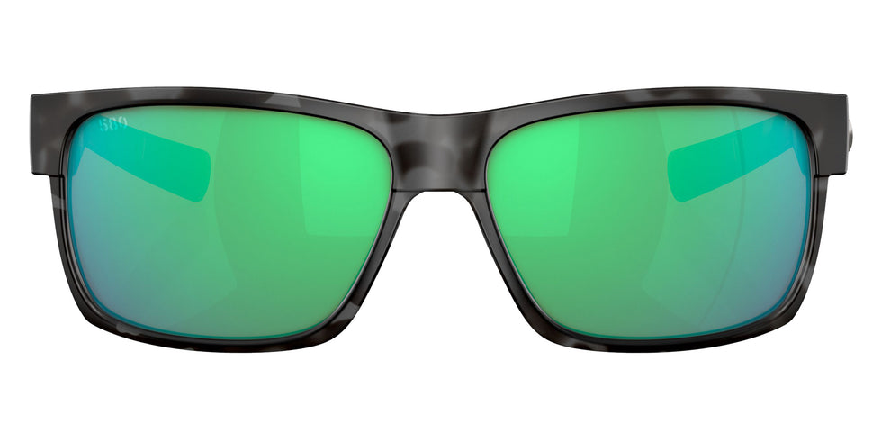 COSTA 6S9026 Half Moon 902637 60 - Tiger Shark / Green Mirrored Polarized #id:6s9026902637_s:100100