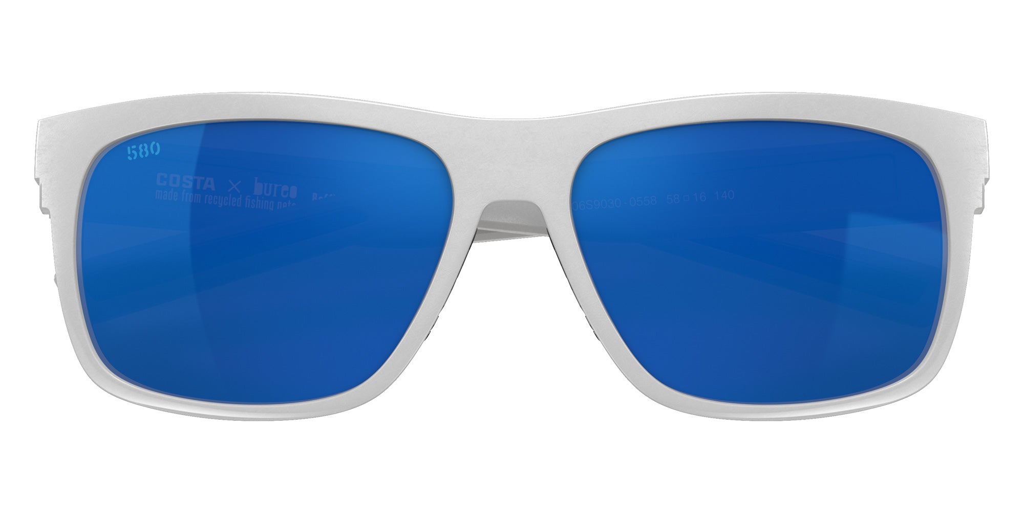 COSTA 6S9030 Baffin 903005 58 - Light Gray / Blue Mirrored Polarized #id:6s9030903005_s:100120