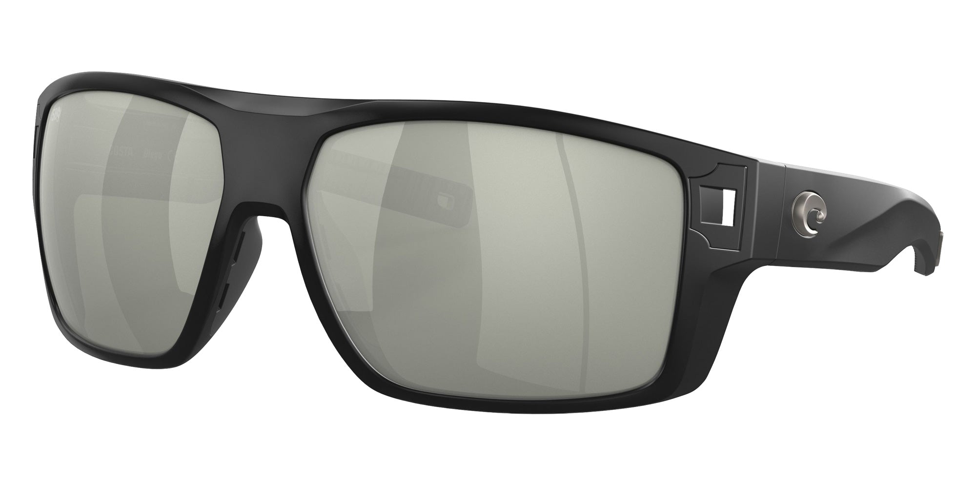 COSTA 6S9034 Diego 903403 62 - Matte Black / Gray Silver Mirrored Polarized #id:6s9034903403_s:100105