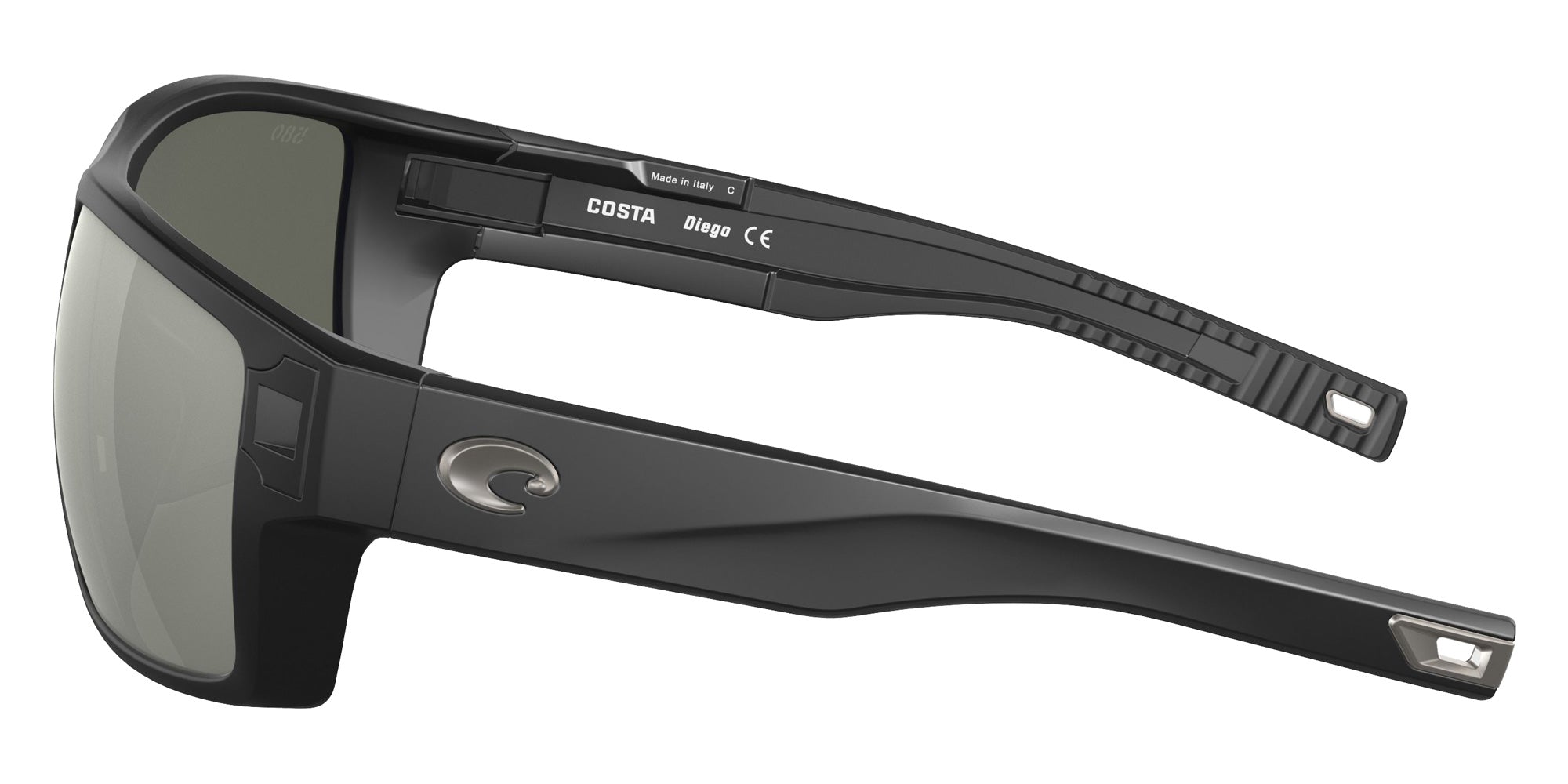 COSTA 6S9034 Diego 903403 62 - Matte Black / Gray Silver Mirrored Polarized #id:6s9034903403_s:100110