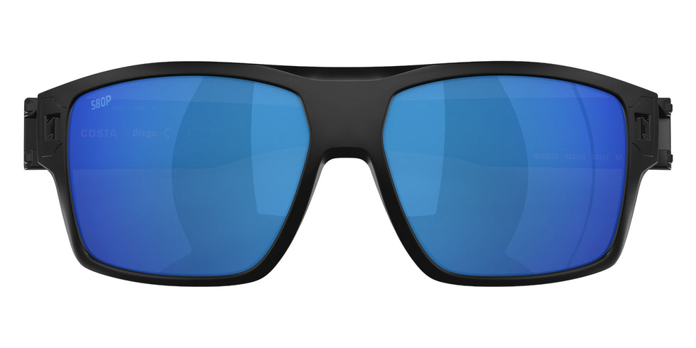 COSTA 6S9034 Diego 903414 62 - Matte Black / Blue Mirrored Polarized #id:6s9034903414_s:104130