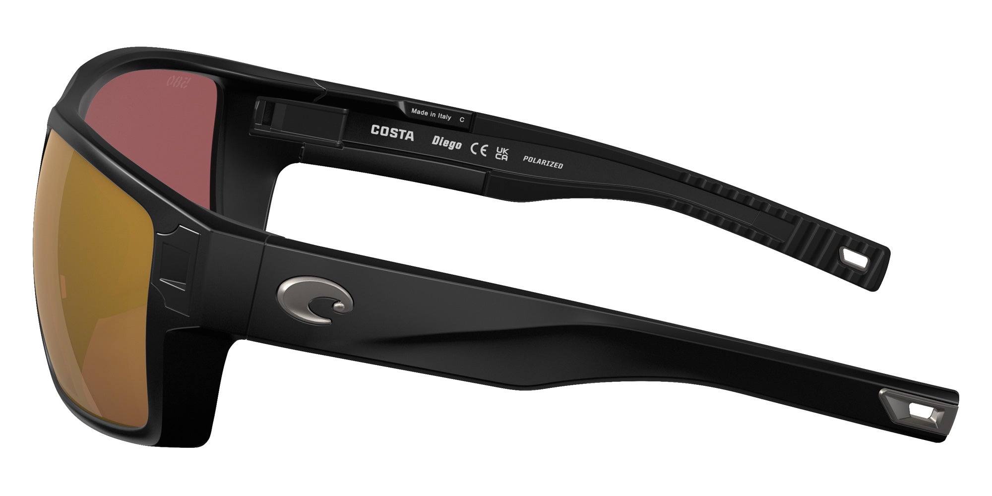COSTA 6S9034 Diego 903432 62 - Matte Black / Gold Mirrored Polarized #id:6s9034903432_s:100110