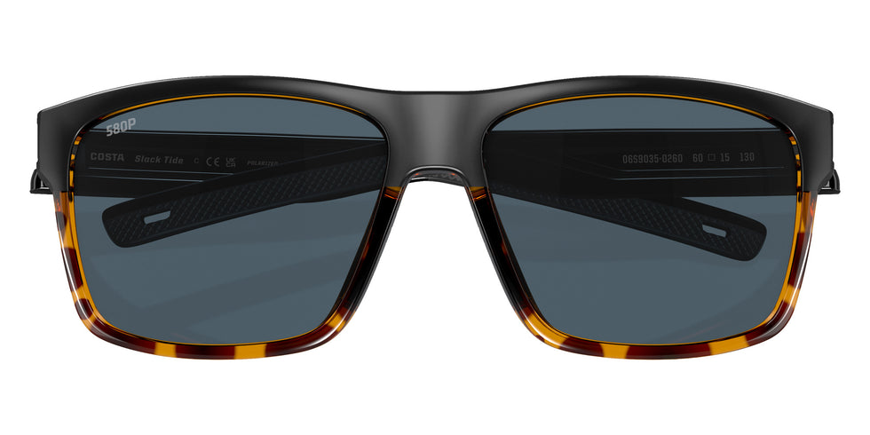 COSTA 6S9035 Slack Tide 903502 60 - Black/Shiny Tortoise / Gray Polarized #id:6s9035903502_s:100120