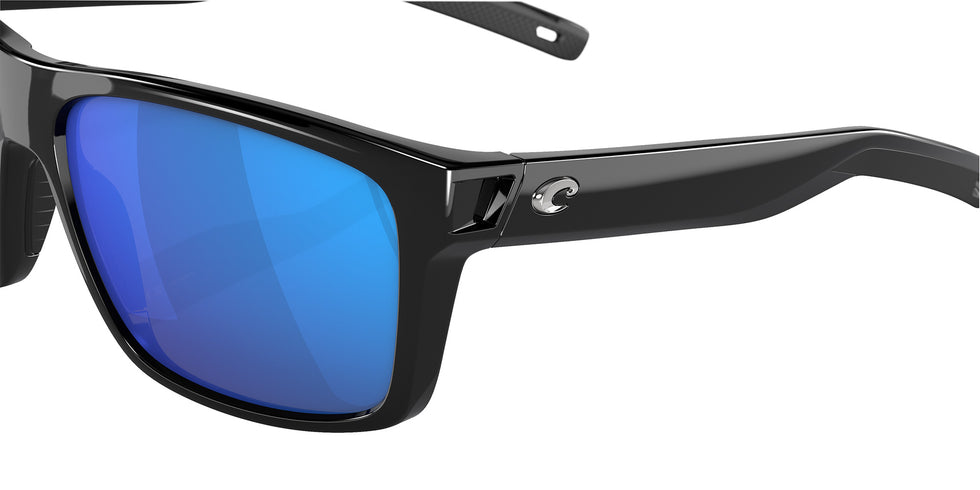 COSTA 6S9035 Slack Tide 903510 60 - Shiny Black / Blue Mirrored Polarized #id:6s9035903510_s:100120