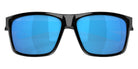COSTA 6S9035 Slack Tide 903510 60 - Shiny Black / Blue Mirrored Polarized #id:6s9035903510_s:100130