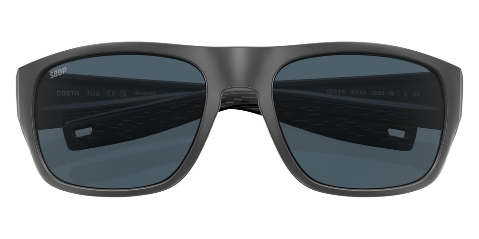 COSTA 6S9036 Tico 903606 60 - Matte Gray / Gray Polarized #id:6s9036903606_s:100130