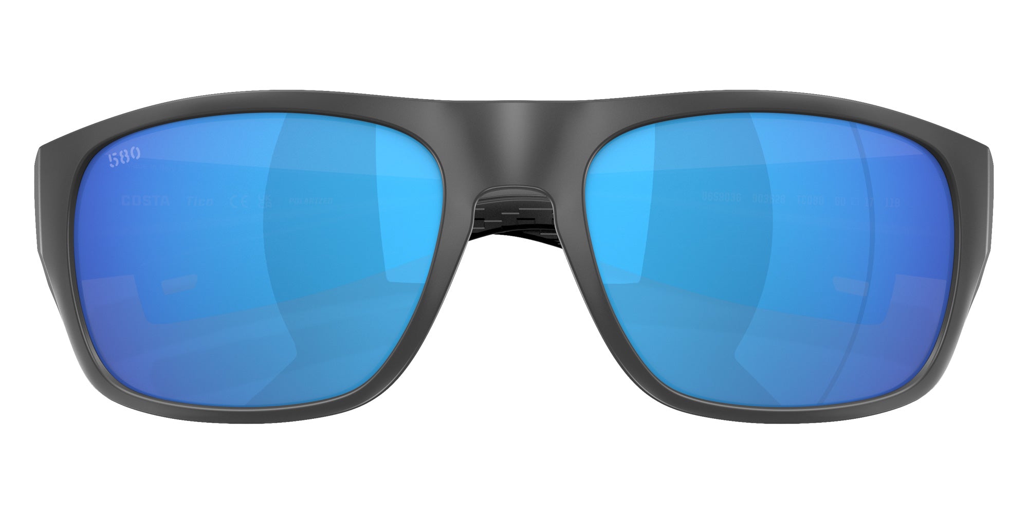 COSTA 6S9036 Tico 903628 60 - Matte Gray / Blue Mirrored Polarized #id:6s9036903628_s:100120