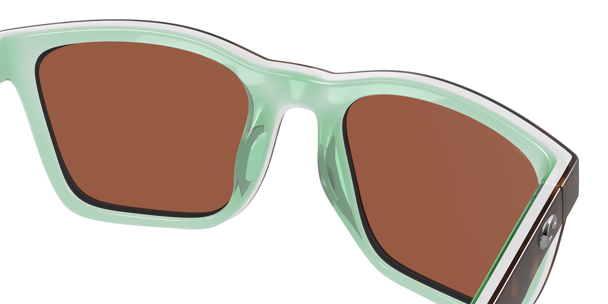 COSTA 6S9037 Panga 903701 56 - Shiny Tortoise/White/Seafoam Crystal / Copper Polarized #id:6s9037903701_s:100125