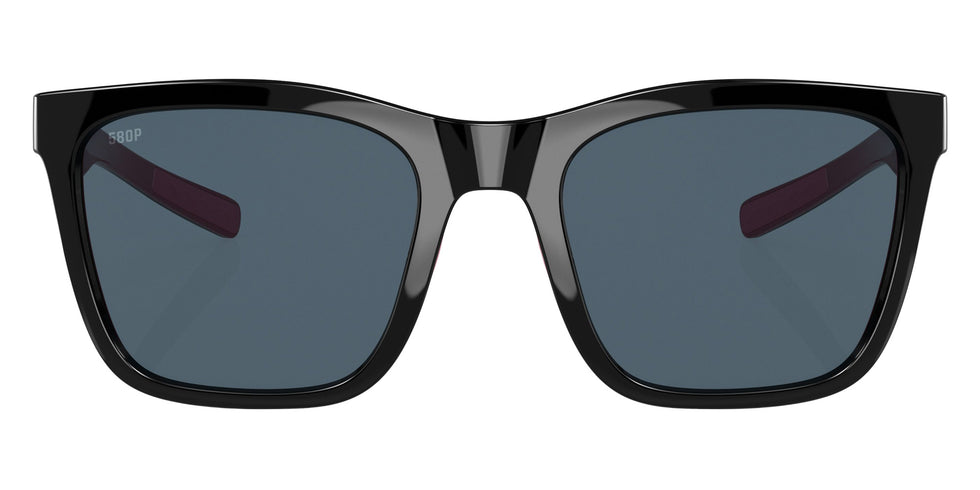 COSTA 6S9037 Panga 903706 56 - Shiny Black/Crystal/Fuchsia / Gray Polarized #id:6s9037903706_s:102100