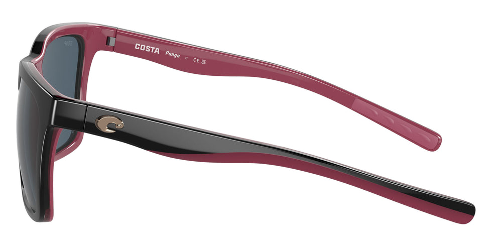 COSTA 6S9037 Panga 903706 56 - Shiny Black/Crystal/Fuchsia / Gray Polarized #id:6s9037903706_s:102110