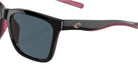 COSTA 6S9037 Panga 903706 56 - Shiny Black/Crystal/Fuchsia / Gray Polarized #id:6s9037903706_s:102120