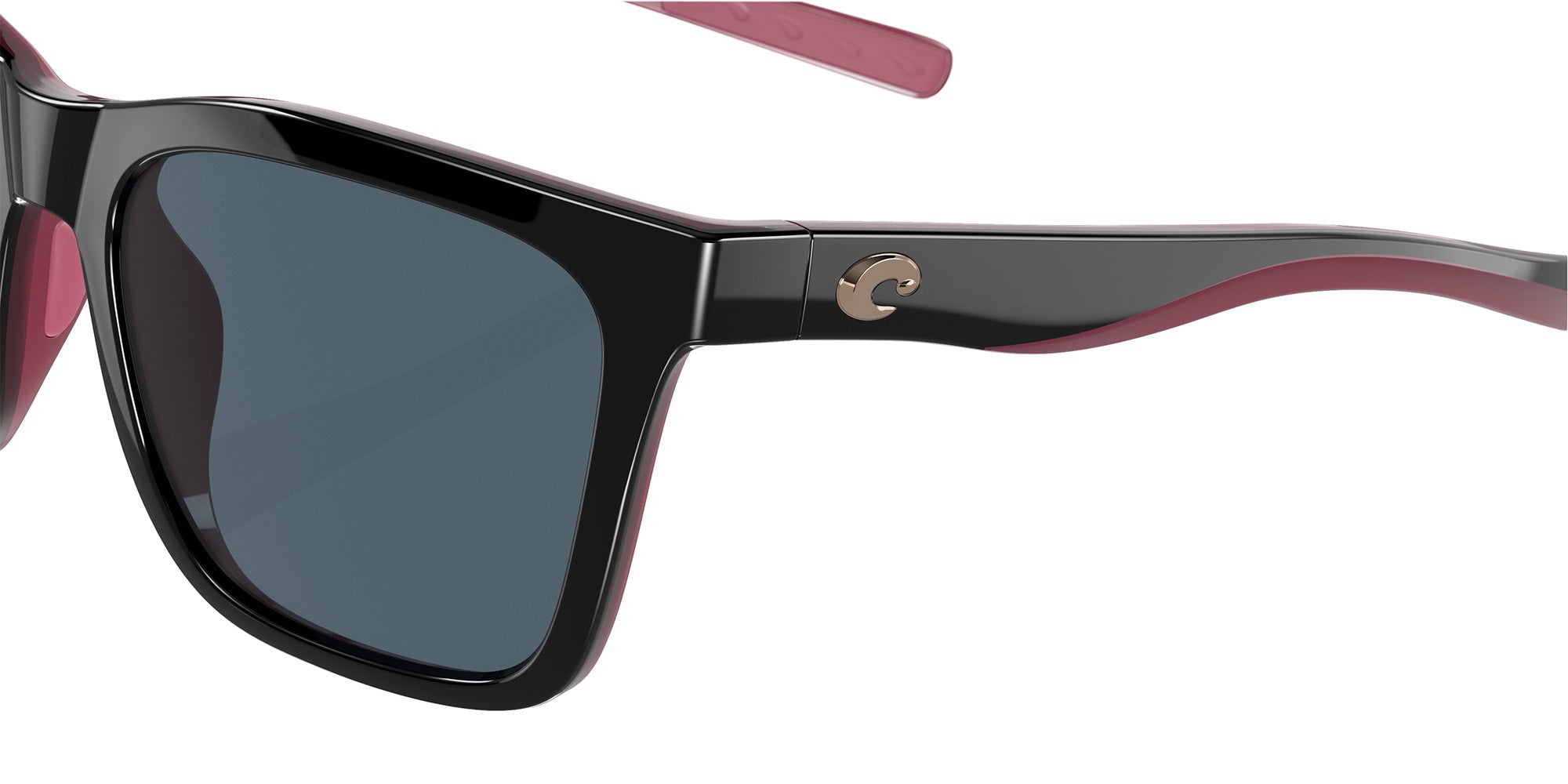 COSTA 6S9037 Panga 903706 56 - Shiny Black/Crystal/Fuchsia / Gray Polarized #id:6s9037903706_s:102120