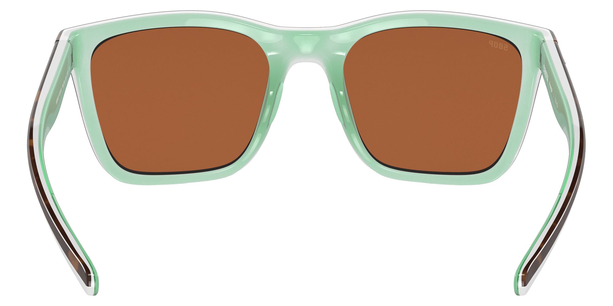 COSTA 6S9037 Panga 903709 56 - Shiny Tortoise/White/Seafoam Crystal / Green Mirrored Polarized #id:6s9037903709_s:104115