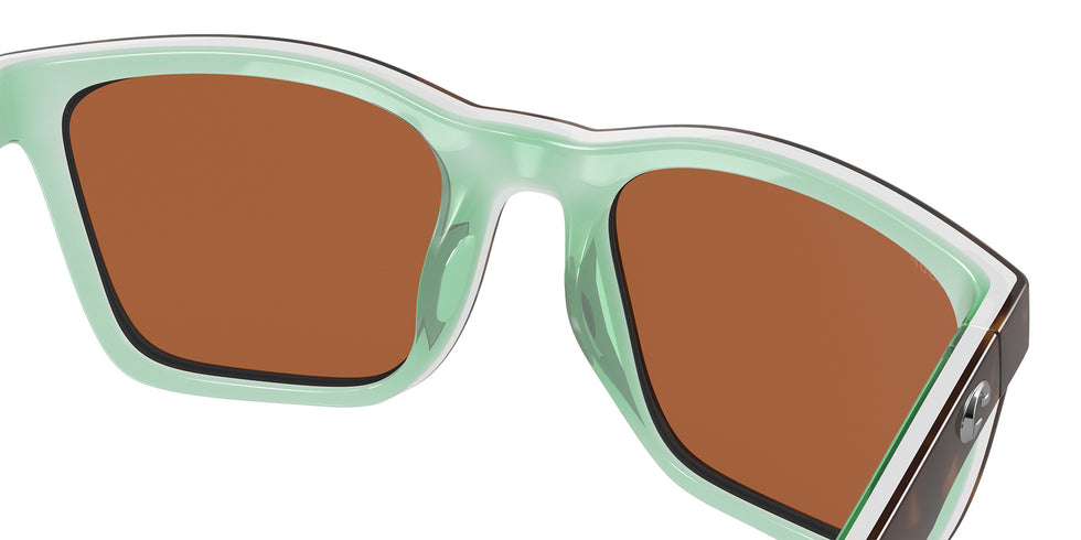COSTA 6S9037 Panga 903709 56 - Shiny Tortoise/White/Seafoam Crystal / Green Mirrored Polarized #id:6s9037903709_s:104125