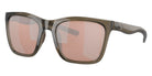 COSTA 6S9037 Panga 903714 56 - Shiny Taupe Crystal / Copper Silver Mirrored Polarized #id:6s9037903714_s:108105