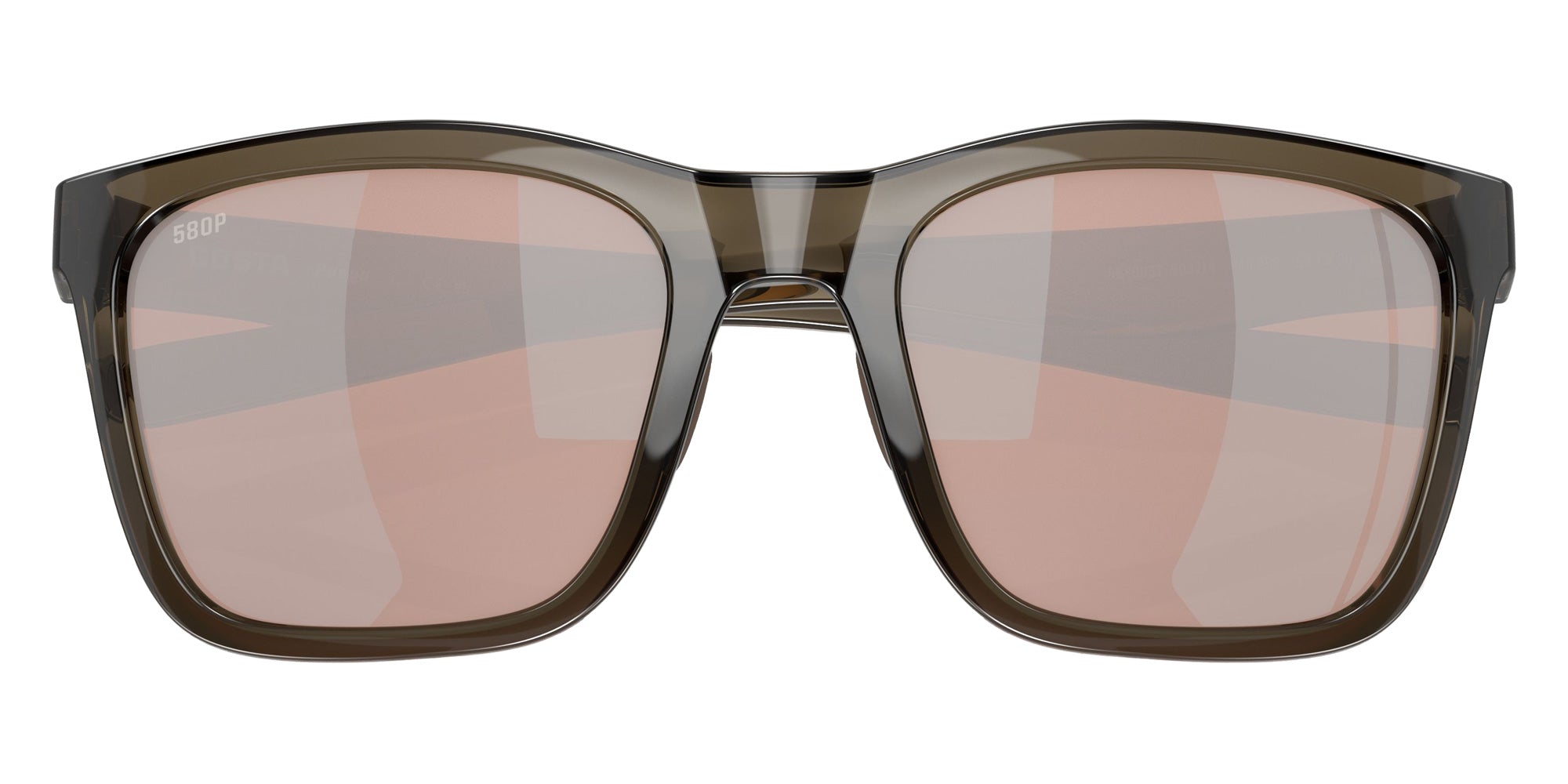 COSTA 6S9037 Panga 903714 56 - Shiny Taupe Crystal / Copper Silver Mirrored Polarized #id:6s9037903714_s:108130