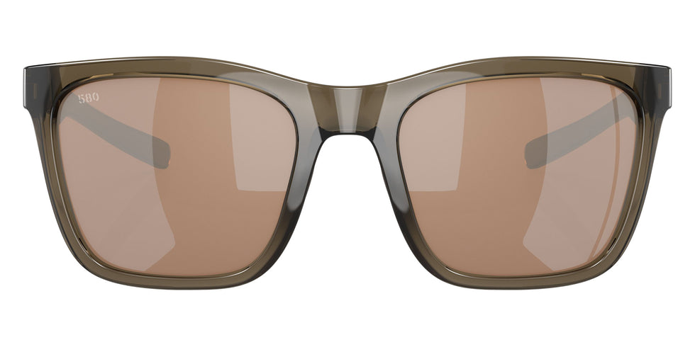 COSTA 6S9037 Panga 903718 56 - Shiny Taupe Crystal / Copper Silver Mirrored Polarized #id:6s9037903718_s:110100