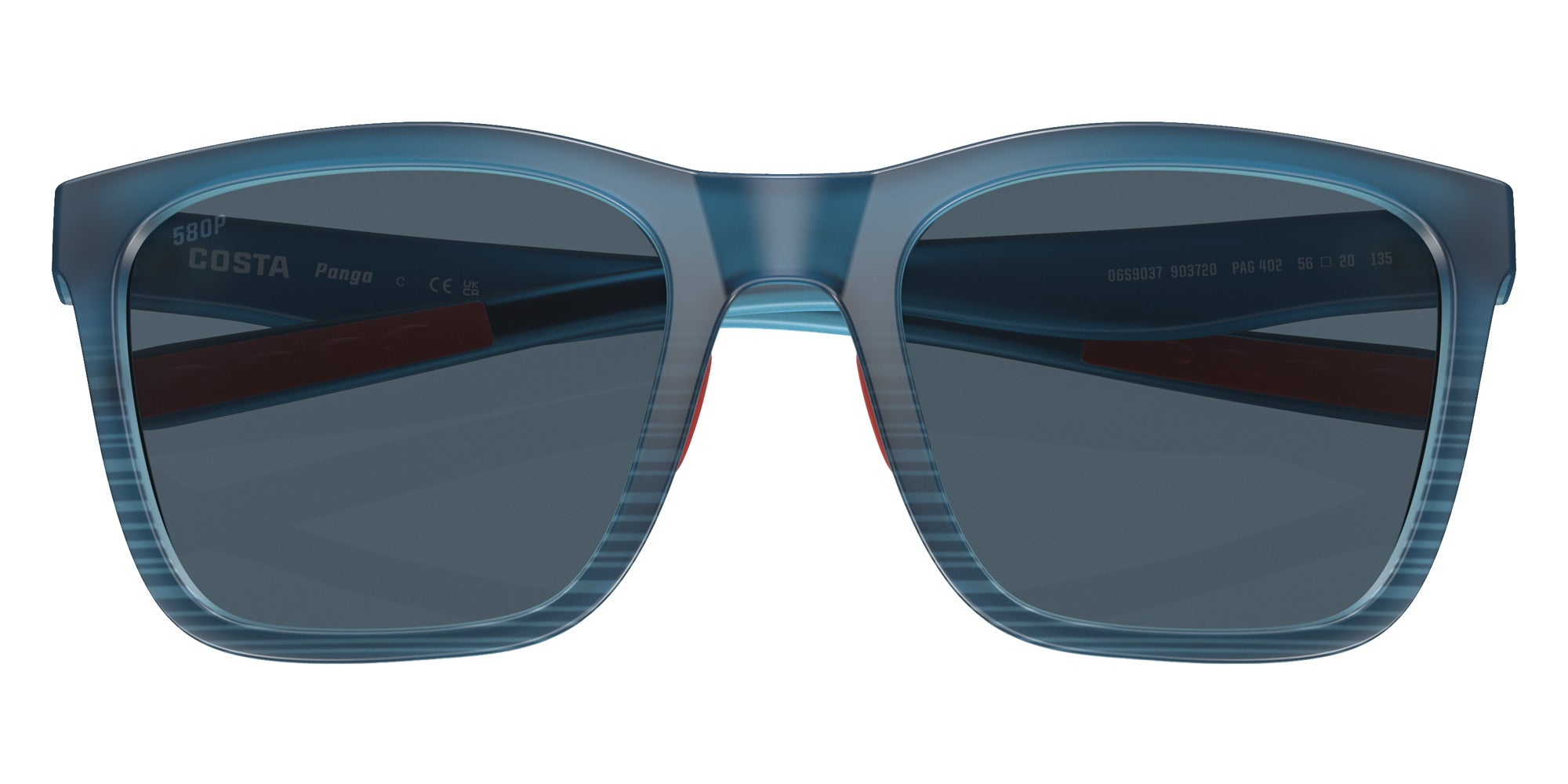 COSTA 6S9037 Freedom Series Panga 903720 56 - Matte Blue Fade / Gray Polarized #id:6s9037903720_s:100120